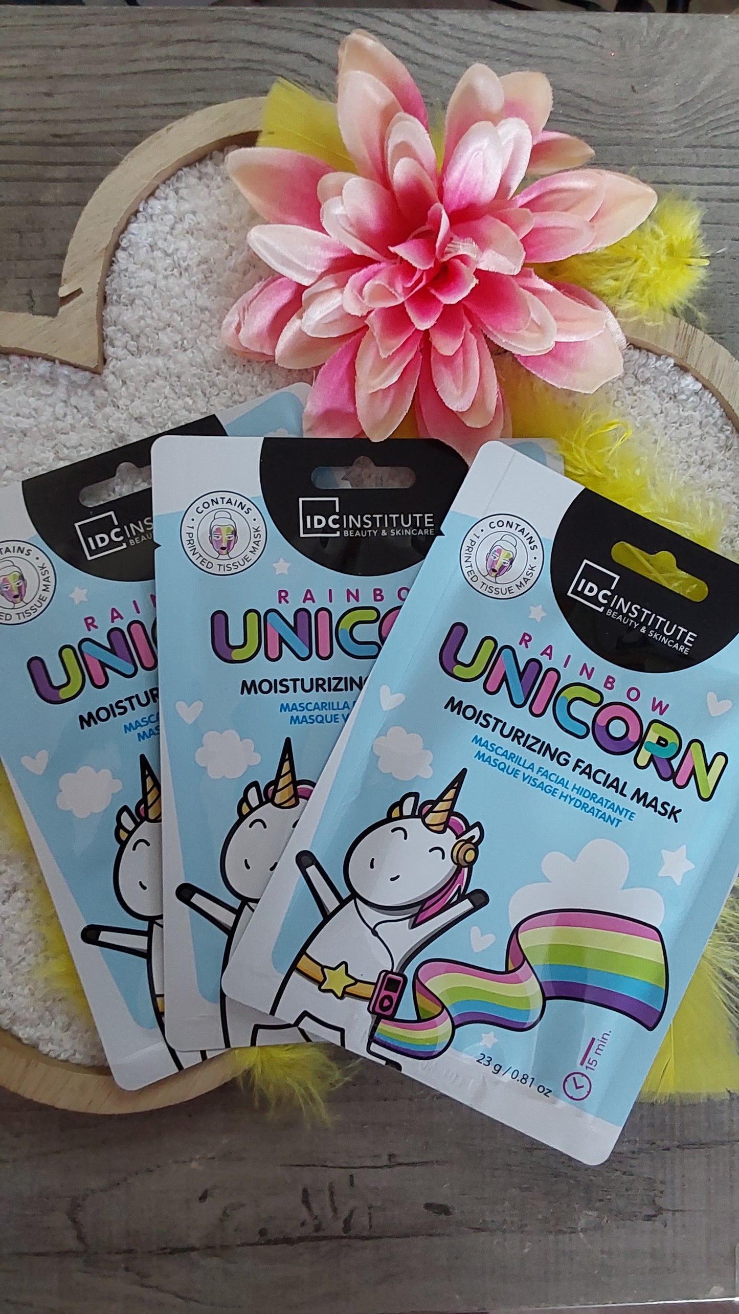 Masque pour le visage licorne