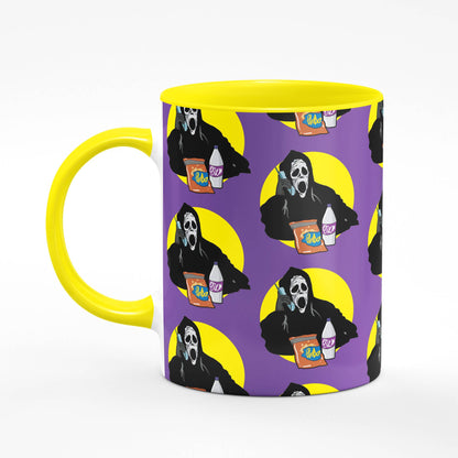 Tasse jaune Ghostface