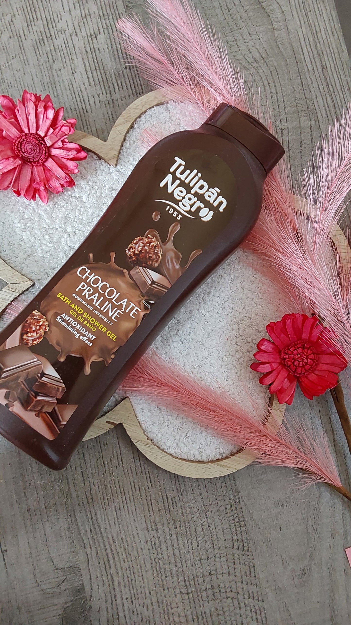 Gel douche chocolat praliné