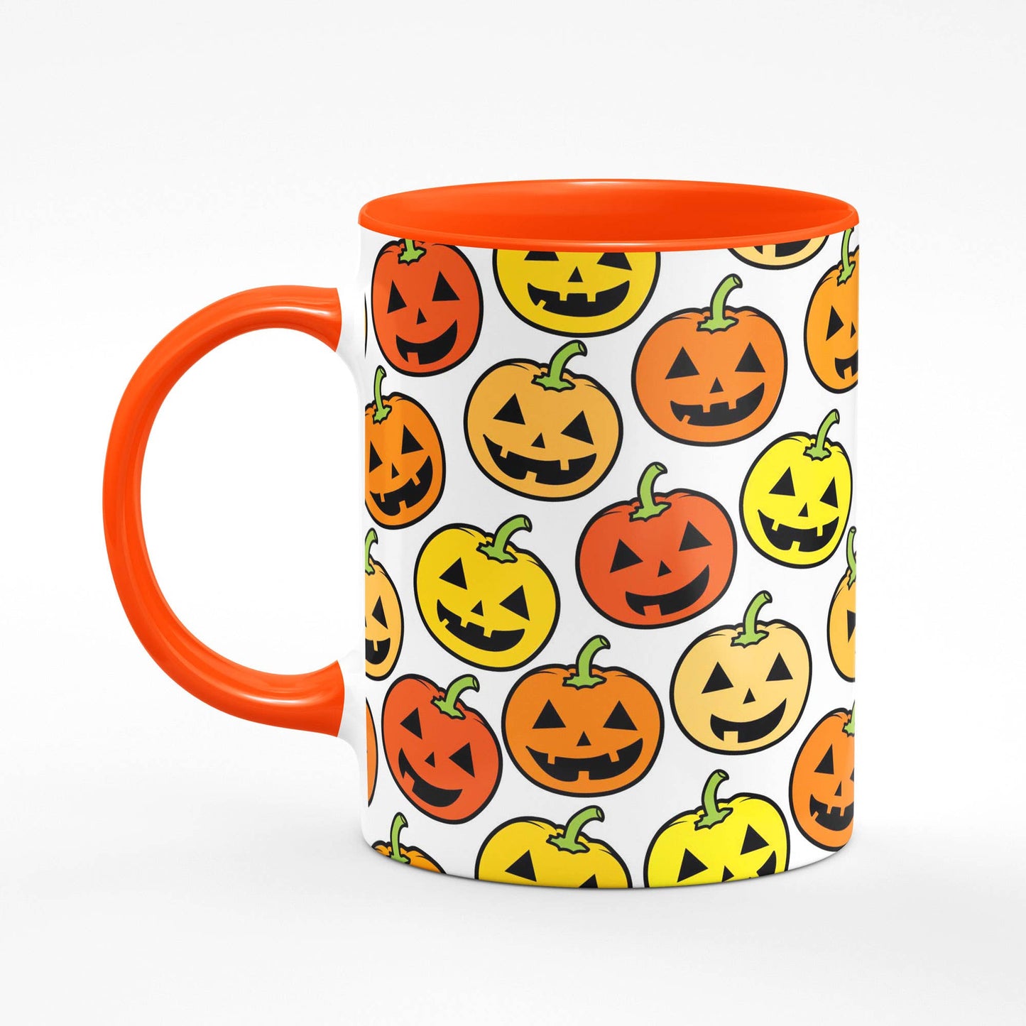 Tasse orange Pumpkins Halloween