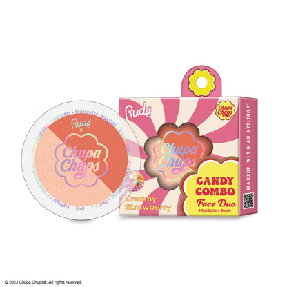 Duo facial Chupa Chups Candy Combo: Fraise crémeuse