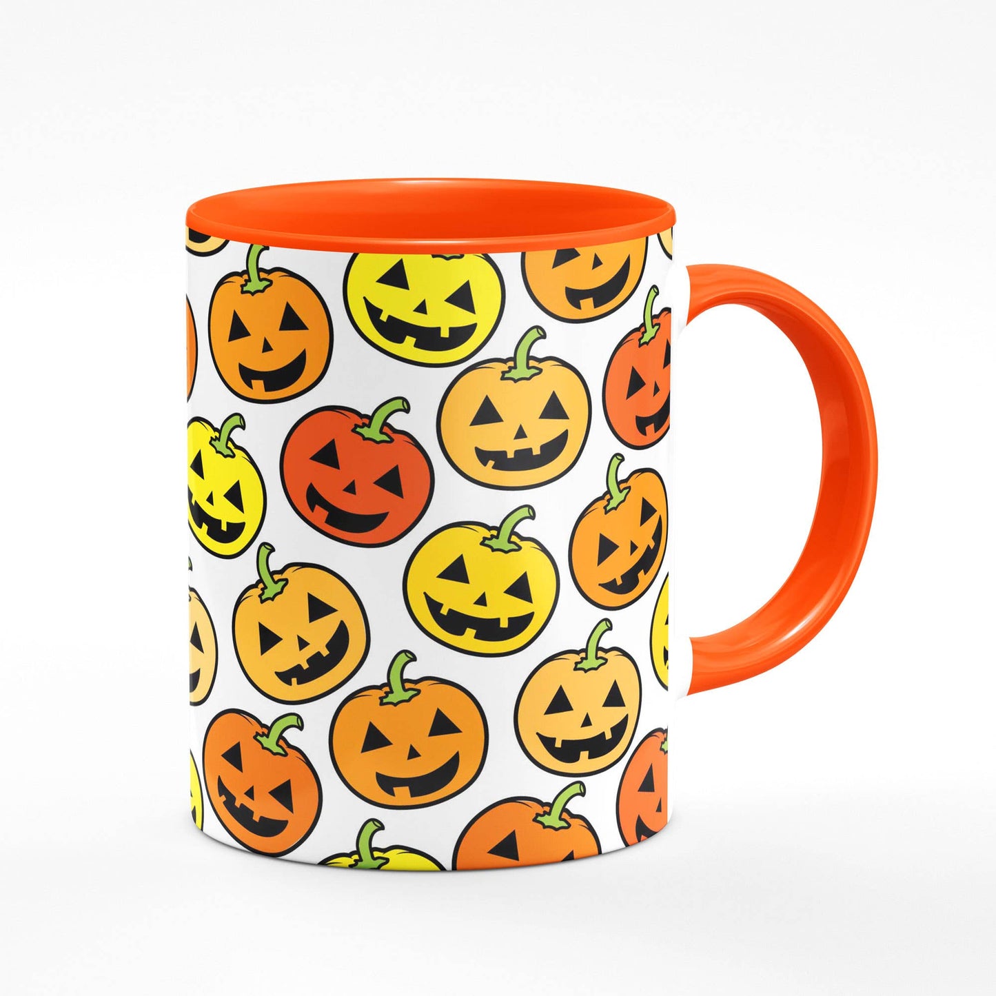 Tasse orange Pumpkins Halloween